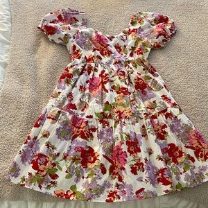 Floral babydoll dress